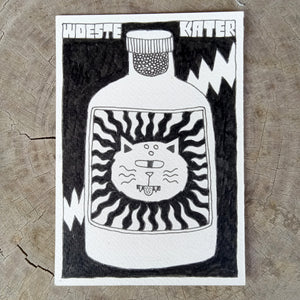 Woeste Kater - Original Drawing