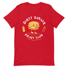 Load image into Gallery viewer, Dirty Burger Print Club T-shirt