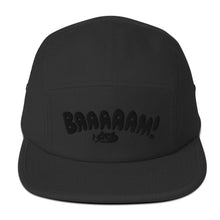 Load image into Gallery viewer, Baaam! Embroidered 5-Panel Cap - Black Thread