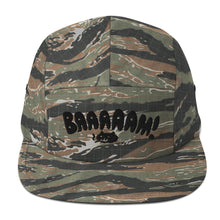 Load image into Gallery viewer, Baaam! Embroidered 5-Panel Cap - Black Thread