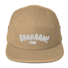 Load image into Gallery viewer, Baaam! Embroidered 5-Panel Cap - White Thread