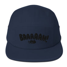Load image into Gallery viewer, Baaam! Embroidered 5-Panel Cap - Black Thread