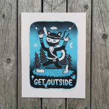 Load image into Gallery viewer, Get Outside 9x12"