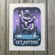 Load image into Gallery viewer, Get Outside 9x12"