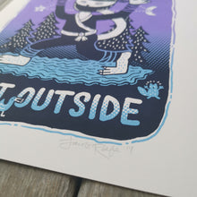 Load image into Gallery viewer, Get Outside 9x12"