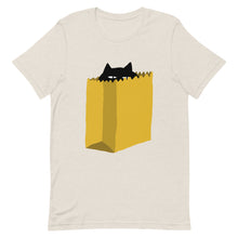 Load image into Gallery viewer, The Cat Is In The Bag T-shirt