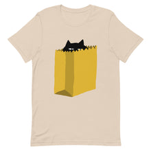 Load image into Gallery viewer, The Cat Is In The Bag T-shirt