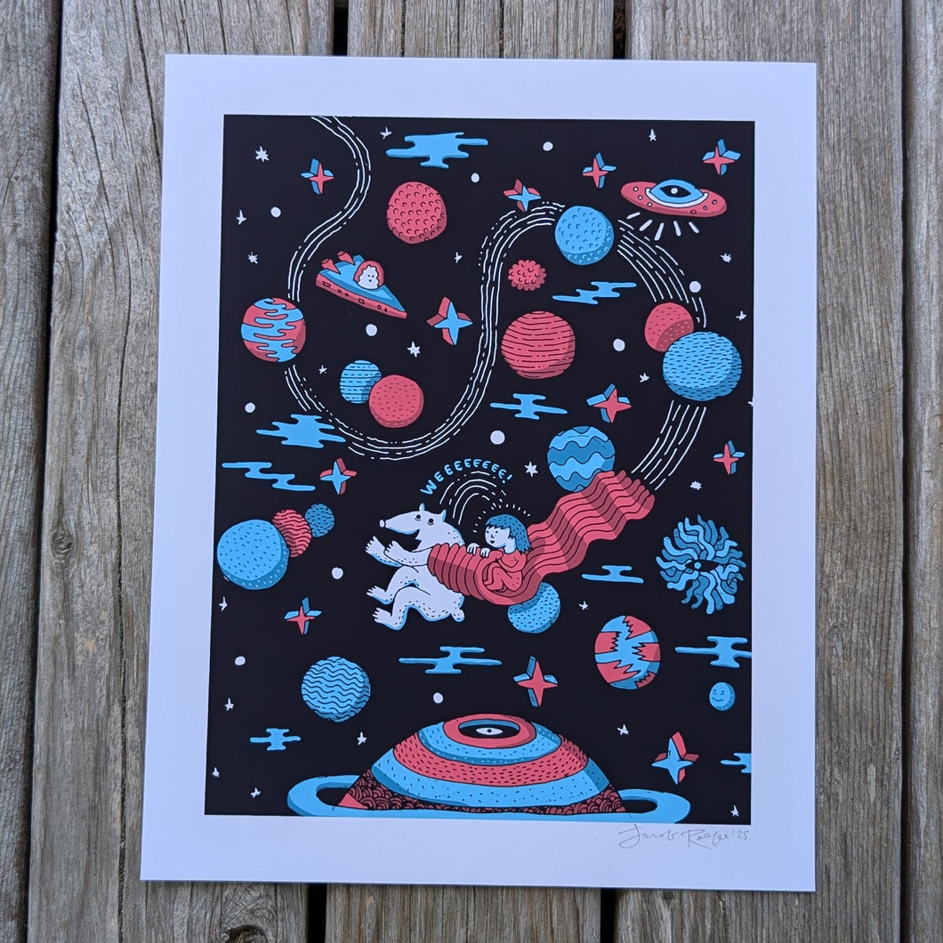 Cruisin' Around the Galaxy - 8x10