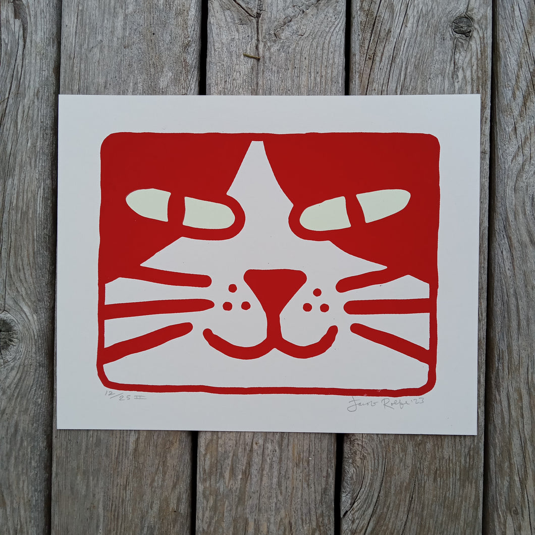 Nice Little Kitty 8x10