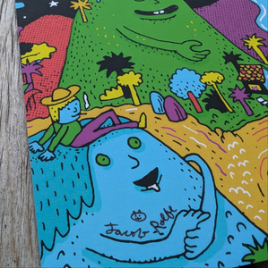 The Hills Have Joints 5.5x8" XL Postcard