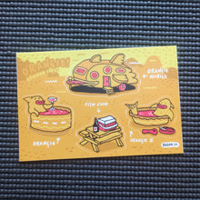Load image into Gallery viewer, Orangie Sticker Sheet 4x6&quot;

