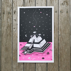 Pink Slime 11x17" Screenprint