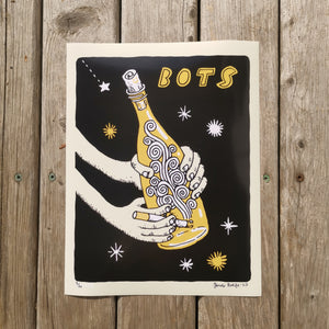 Bots 8.5x11" Reproduction