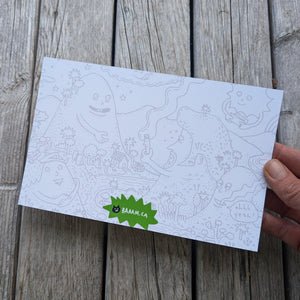 The Hills Have Joints 5.5x8" XL Postcard