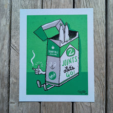 Load image into Gallery viewer, 2 Joints Let&#39;s Go 8x10&quot; Reproduction
