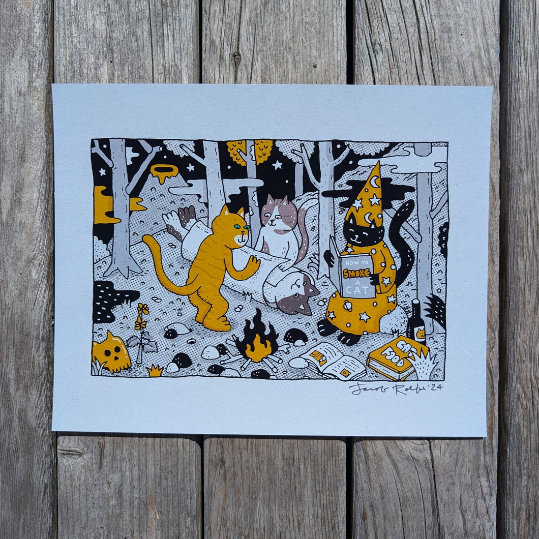 How to Smoke a Cat 8x10