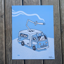 Load image into Gallery viewer, Weed Van 8x10&quot; Reproduction Print
