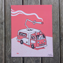 Load image into Gallery viewer, Weed Van 8x10&quot; Reproduction Print
