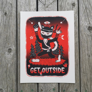 Get Outside 9x12"
