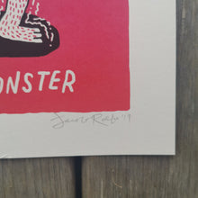 Load image into Gallery viewer, Purr Monster 8x10" Screenprint
