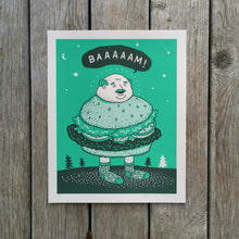 Load image into Gallery viewer, Phil Burger &#39;Baaam!&#39; 8x10&quot;
