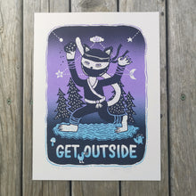 Load image into Gallery viewer, Get Outside 9x12&quot;
