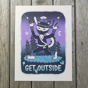 Get Outside 9x12"