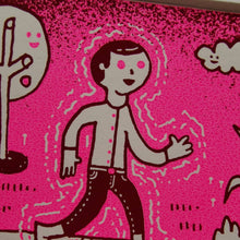 Load image into Gallery viewer, Microdose Day! 4x6&quot; Screenprint
