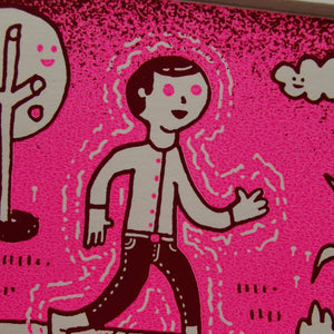 Microdose Day! 4x6" Screenprint