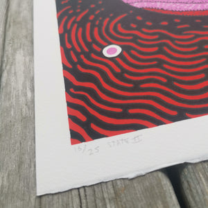 Trip To Saturn 12x16"