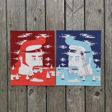 Load image into Gallery viewer, Land of Airheads - two 8x10" screen prints
