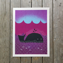 Load image into Gallery viewer, Whale 12x16&quot;
