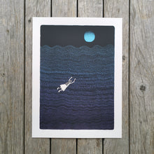 Load image into Gallery viewer, Night Flight 12x16&quot; Screenprint
