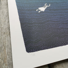 Load image into Gallery viewer, Night Flight 12x16&quot; Screenprint
