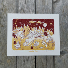 Load image into Gallery viewer, Winter Fun 8x10&quot; Screenprint
