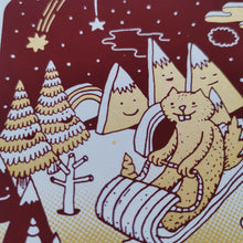 Load image into Gallery viewer, Winter Fun 8x10&quot; Screenprint
