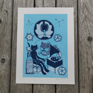 Something I Drank in Peru - 9x12" Screenprint