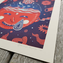Load image into Gallery viewer, Mind Boat 9x12&quot; Screenprint
