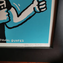 Load image into Gallery viewer, Work THEN Get High 8x10&quot; Screenprint
