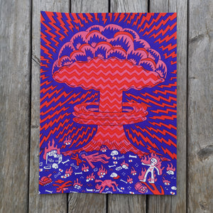 Nuke 12x16" Screenprint
