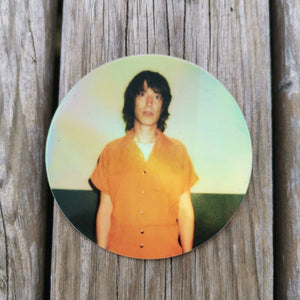 Holographic Alien Prisoner 3" Sticker