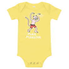 Load image into Gallery viewer, Purr Monster Baby One Piece
