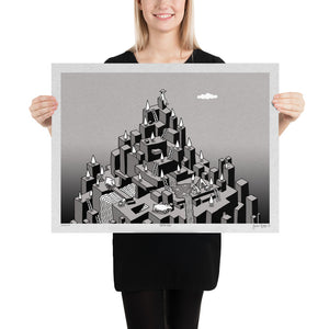 'Super High' 18x24" Reproduction Poster