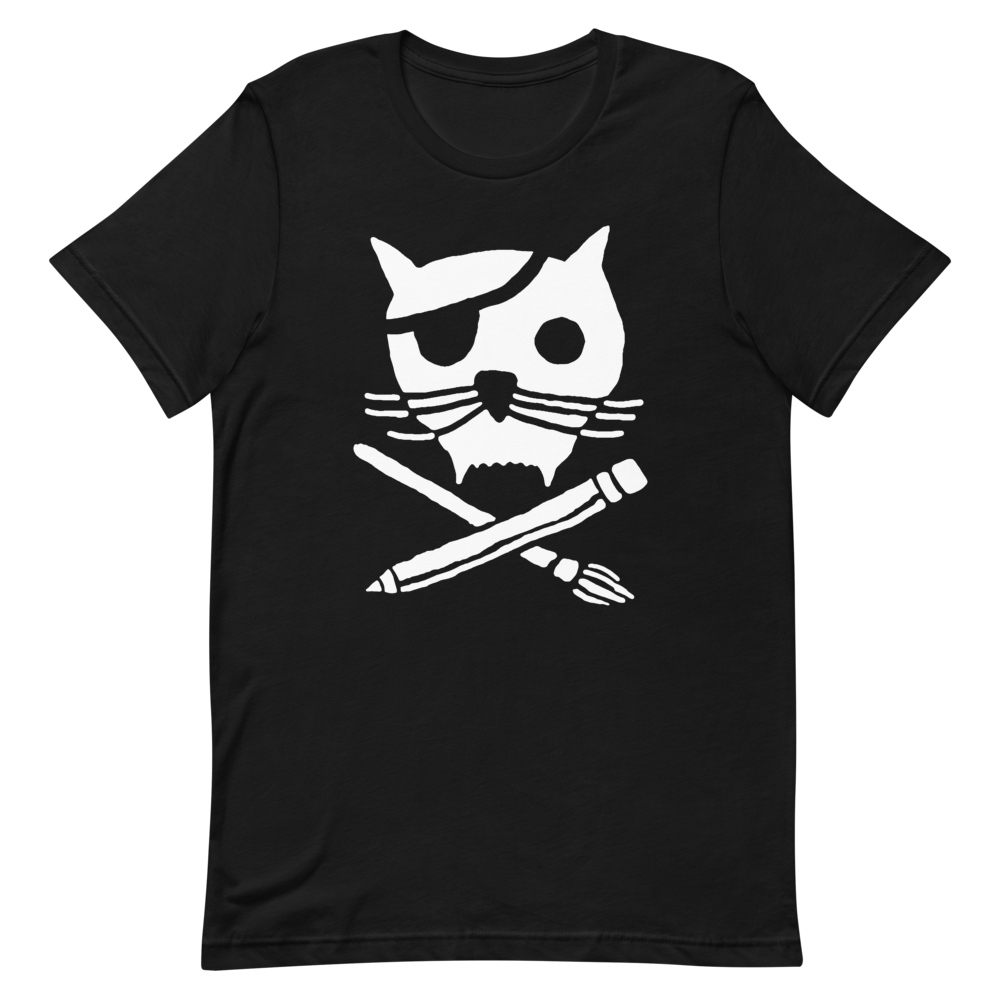 Crafty Cat Pirate T-Shirt