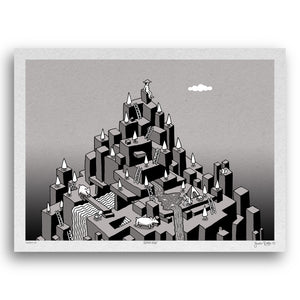 'Super High' 18x24" Reproduction Poster