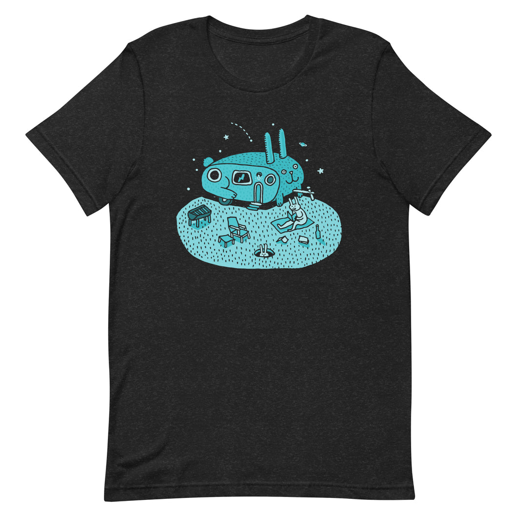 Bunny Trailer Camping T-shirt